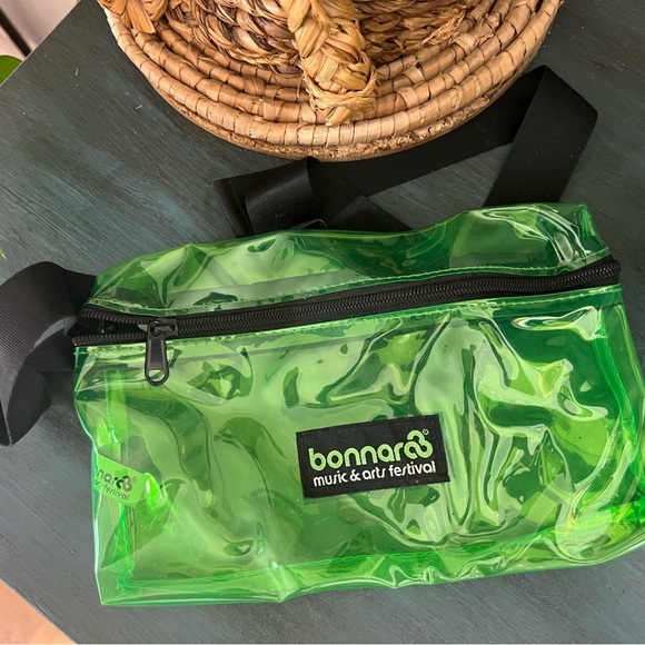 Bonnaroo Bum bag see-through fanny pack/waist bag. Festival. - Picture 1 of 4